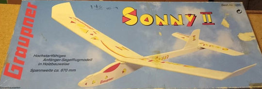 Gaupner Sonny Ll Free Flight Sailplane Glider 870mm 4210