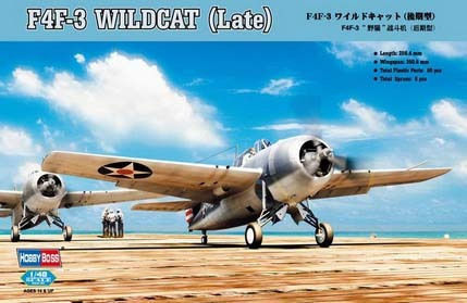 Hobbyboss Model Figure F4f-3 Wildcat Late 1:48 80327