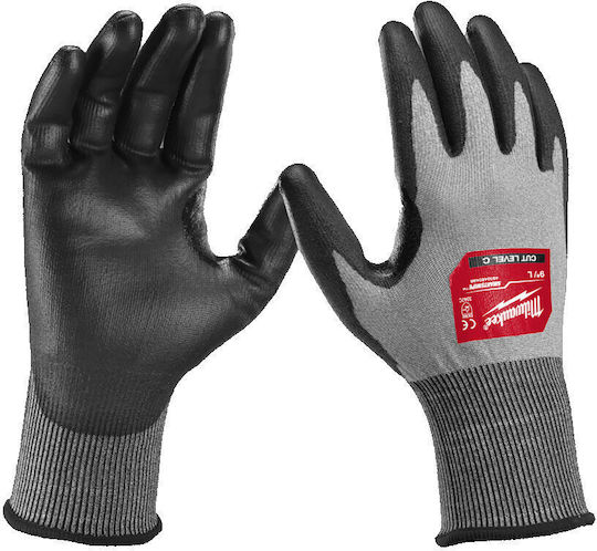Milwaukee Sleeves for Work Driver Black Polyurethane/Nitrile 1pcs