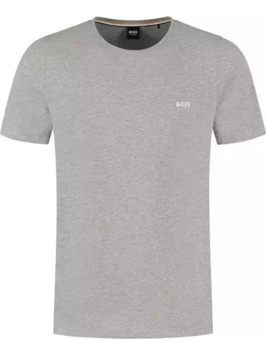 Boss T-shirt Γκρι, Ανθρακί