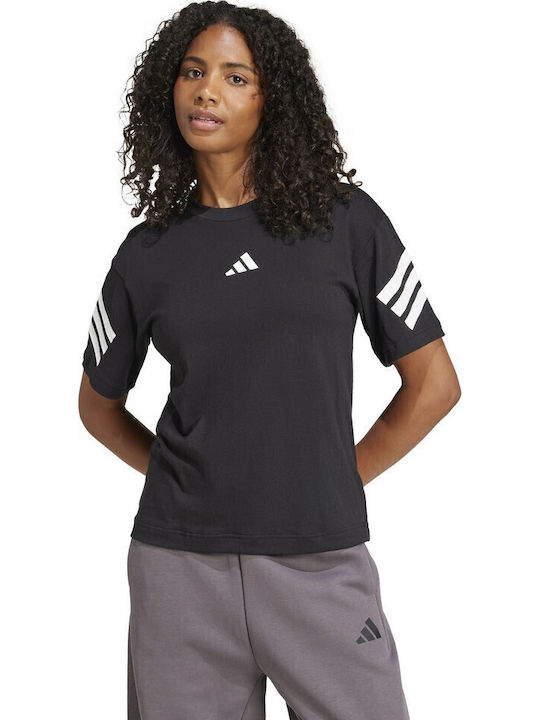 adidas Future Icons 3-Stripes T-Shirt Black