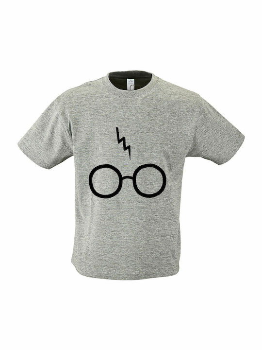 kirikoko Kids' T-shirt Grey Melange I Am Harry ...