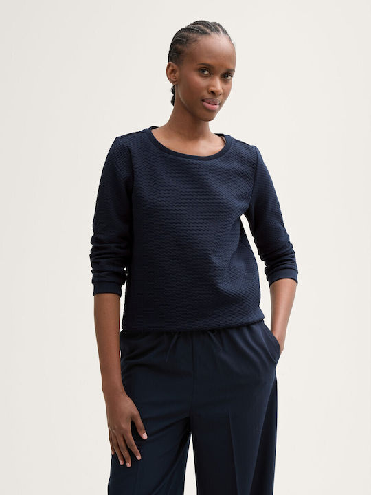 Tom Tailor Women's Blouse Blue
