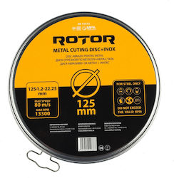 Schleifscheibe Metall Edelstahl Rotor 125*1,2*22,23 Set 10 Stk Schleifscheibe Metall Edelstahl Rotor 125*1,2*22,23 Set 10 Stk