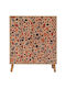 Holz Schuhschrank Multilux Pebble 95x36x111cm