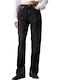 Women's Jean Trousers in Slim Fit Denim Black