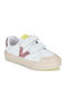 Kinder Sneakers mit Klettverschluss Weiß