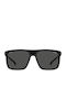Carrera Carduc Male Sunglasses With Black Horn-Rimmed Frame And Grey Lens 049/S 807/IR