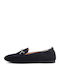 Wildleder Damen Ballerinas in Blau Farbe