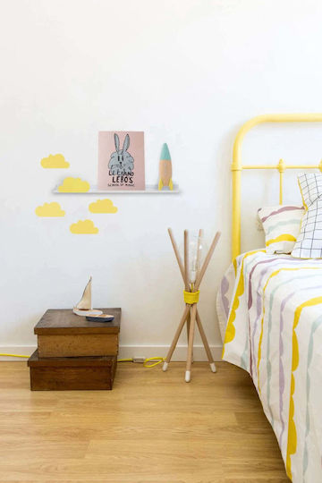 Kids Wall Mount Shelf 50x6cm