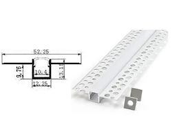Atman Aluminiumprofil für LED-Streifen für Gipskarton