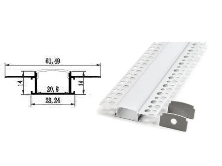 Atman Προφίλ Αλουμινίου Ταινίας LED για Γυψοσανίδα