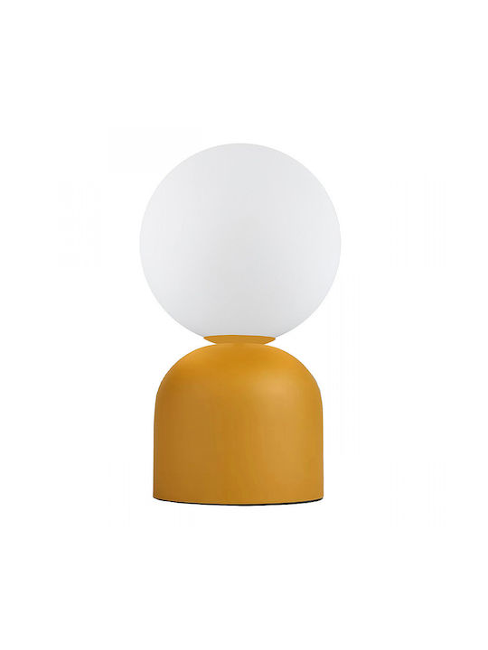 Megapap Albus Dekorative Lampe mit Fassung für E14 Lampe Gelb
