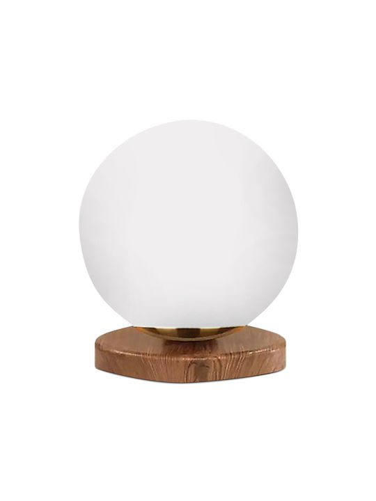 Megapap Onda Decorative Lamp with Socket for Bulb E27 White