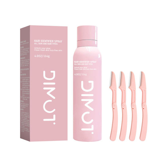 Hair Identifier Spray Face Shaving Powder Spray Women Facial Hair Spray Face Body Hair Identifier Spray Face Spray Shaving Peach Fuzz Spray All Skin Types