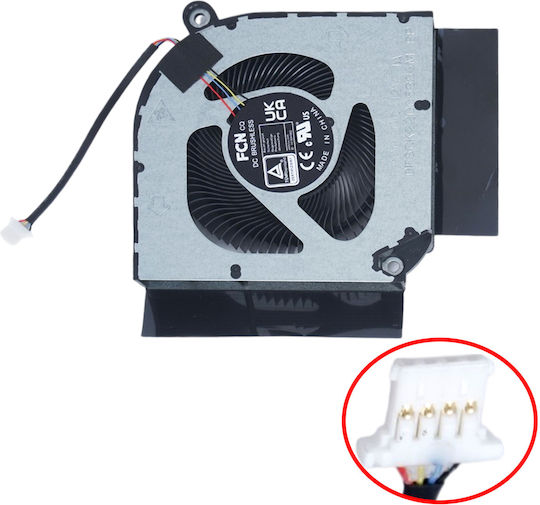 Laptop CPU Cooling Fan Acer Nitro 5 An515-58 An517-55 An515-46 N22c1 Predator Helios 300 Ph317-55 Ph315-55 Ph317-56 Dfsck22d05883m Fpdg 12v 4pin Code 81428