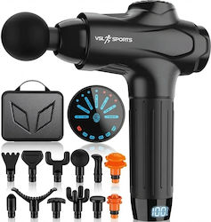 VSL Sports Hypergun Xpro Πιστόλι Μασάζ Shiatsu για τον Αυχένα, το Κεφάλι, τη Μέση, την Πλάτη, τα Πόδια, το Σώμα & τα Χέρια κατά της Κυτταρίτιδας με Δόνηση Μαύρο VSL Sports Hypergun Xpro Πιστόλι Μασάζ Shiatsu για τον Αυχένα, το Κεφάλι, τη Μέση, την Πλάτη, τα Πόδια, το Σώμα & τα Χέρια κατά της Κυτταρίτιδας με Δόνηση Μαύρο