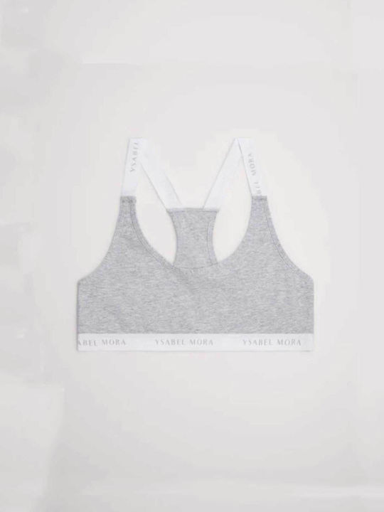 Ysabel Mora Παιδικό Μπουστάκι Grey Melange