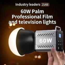 LED-Videoleuchte Fotografie Video COB Bi-color ZGRL 60W LED-Videoleuchte Fotografie Video COB Bi-color ZGRL 60W