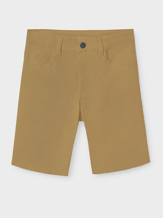 Mayoral Kids' Shorts/Bermudas Fabric Camel