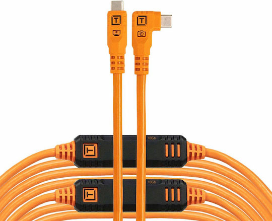 Tether Tools Tetherpro USB 2.0 Cable USB-C male - USB-C PD Πορτοκαλί 9.4m CUC31RTG2-ORG