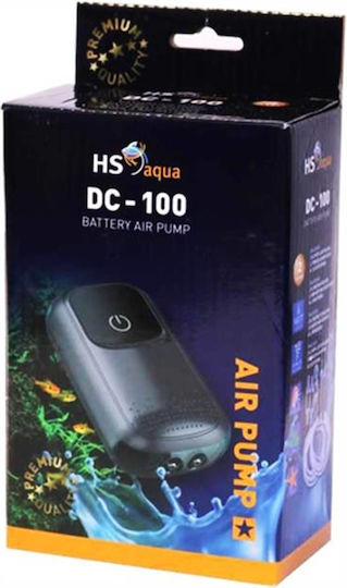Battery Backup Water Oxygenation Air Pump 5V HS Aqua Air Pump DC-100 2x55 L H