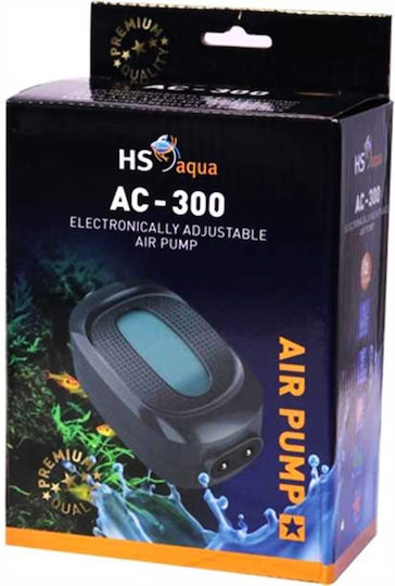 Aquarium Oxygen Air Pump Hs Aqua Air Pump Ac-300 2x150 L H