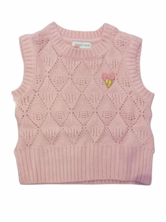 Παιδική Καζάκα Αμάνικη Pink
