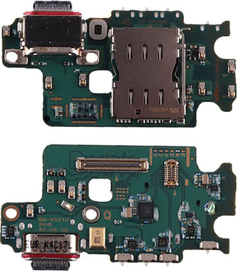 Samsung S25 5G S931 Type C Charging Connector Board+Audio Port+SIM Reader-Microphone Original Service Pack Gh96-18238a