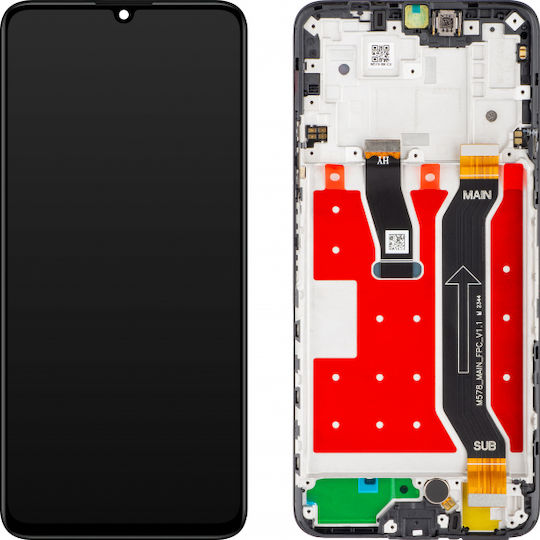 Huawei Οθόνη με Μηχανισμό Αφής για Huawei nova Y72 (Μαύρο)