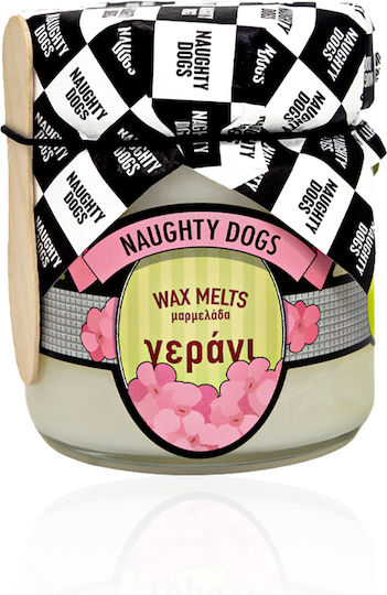 Naughty Dogs Fragrance Wax Melt with Fragrance Geranium 200ml