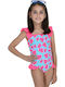 MiandMi Costum de baie pentru copii Întreg Fuchsia