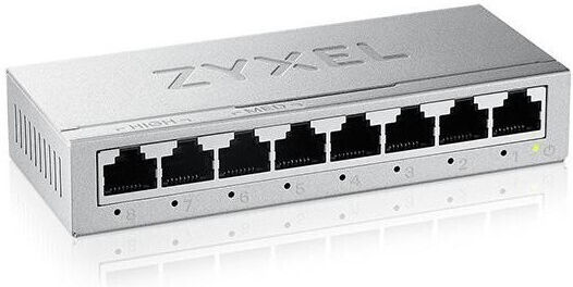 Zyxel GS-108B v5 Unmanaged L2 Switch με 8 Θύρες Gigabit (1Gbps) Ethernet