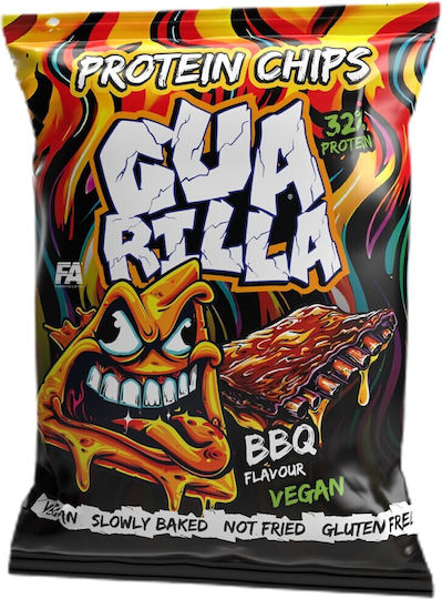 Guarilla Chips Πρωτεΐνης με Γεύση BBQ 60gr