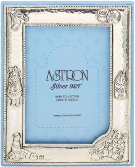 Children's Light Blue Silver Film Frame 9 X 13 Cm – Silver Film