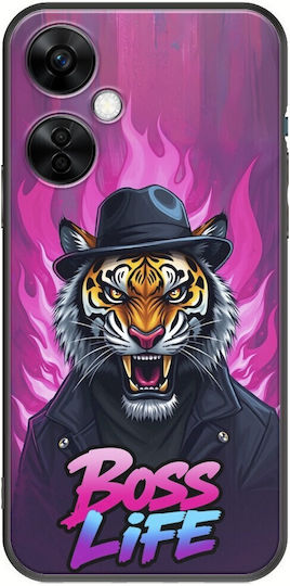 Boss Life Tiger Oneplus Nord Ce 3 Lite 5g Черен TPU Черен Силикон