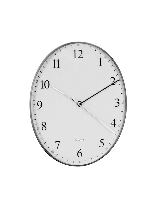 Viosarp Wall Clock Gray 30x24cm