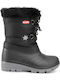 Patty Kids Snow Boots with Laces Black