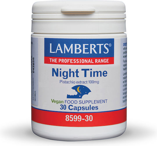 Lamberts Time 100mg Добавка за Сън 30 Капсули