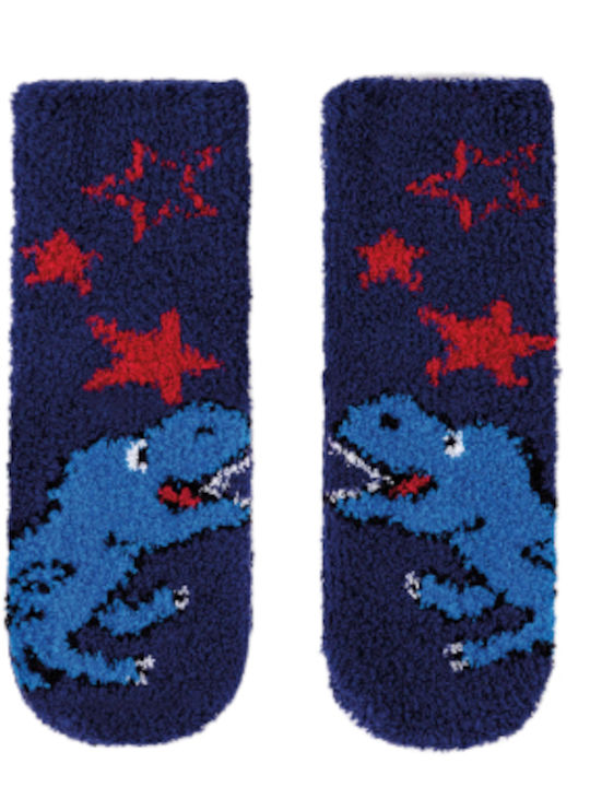 Noidinotte Kindersocken Rutschfest Blue