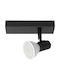 Orno Single Spot with Socket GU10 in Black Color