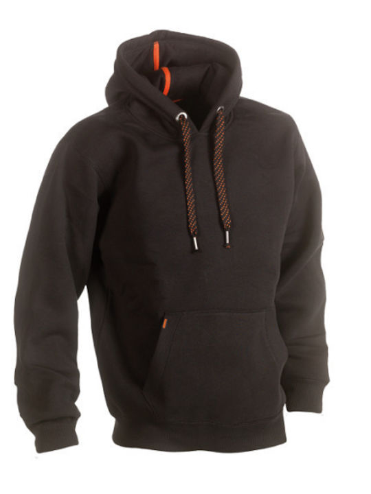 Hesus Hooded Sweater Black Pullover