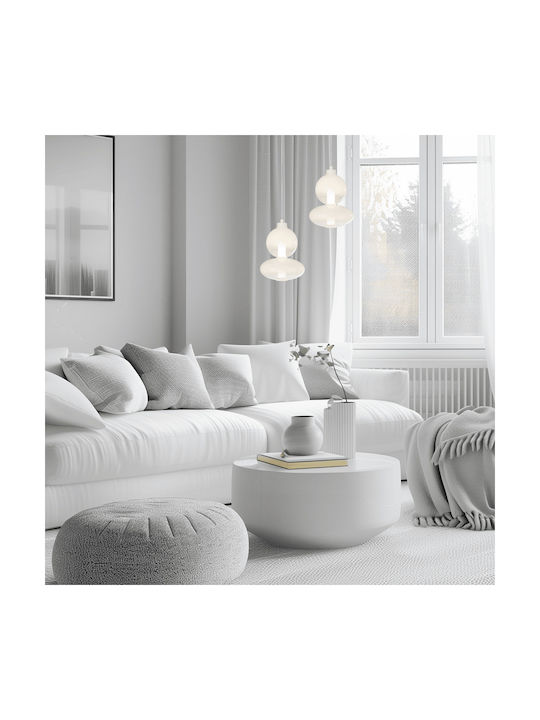 Eko Light Hängelampe Weiß