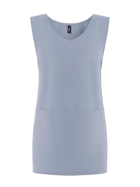 Apron Bib Iris 54-107-4 Grey