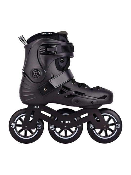 Micro MIS-MT3 Inline Rollers Μαύρα Ενηλίκων