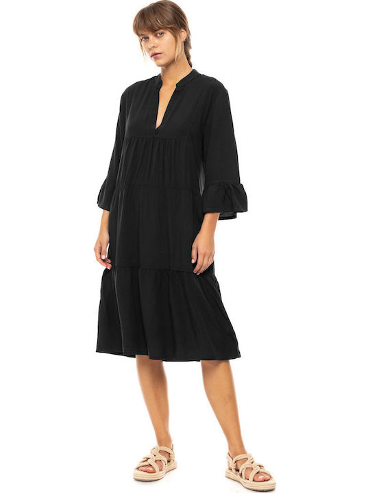 Beachwear Midi Solid Ultra Violet Bn-294 Bn-294...