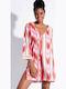 Jeannette Women's Beachdress Relaxed Fit Dress 7863fuchsia