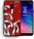 Carcasă Candy Cane Samsung Galaxy A6 2018