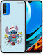 Santa Stich Xiaomi Redmi 9t Case