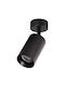 Eko Light Einzel Spot mit Fassung GU10 in Schwarz Farbe
